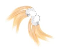 2 Ensembles Nuancier de Cheveux Humains pour Test de Couleur | Deux Lots, Vrai Cheveu, Représentation Précise, Essais de Techniques, pour Barbiers et Élèves Coiffure