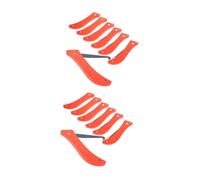 2 Ensembles Outil De Nettoyage De Coulis Grattoir À Coulis Avec Durable Pour Carrelage Granit Surfaces Dures Couleur Aléatoire 6 Pièces * 2