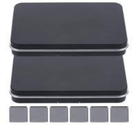 2 Ensembles Palette de Fards à Paupières Vide Diy, Grosse | As Noir Mat, Comparaison des Couleurs Facile, Présentation Soignée, pour Maquillage Ado, Palettes de Maquillage