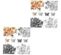 2 Ensembles Pendentifs Alliage Pour Bricolage De Charms Pour Colliers Bracelets De Décoration Diy 200 Pièces * 2