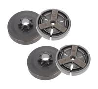 2 Ensembles Pièces Détachées pour Tronçonneuses 5800 52cc Kit | Tambour D’embrayage Intégré et Pignon D’entraînement, pour Moteur Essence, Coupe D’arbre, Lot de Sets