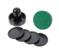 2 Ensembles Pousseurs de Hockey pour Mini Table Air Plastique | Pièces de Remplacement Portables, Lot de Sets, Usage Maison, pour Famille, Format Compact