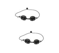 2 Ensembles Protection pour Yeux PU Cache Yeux Ergonomique pour Cosmétiques et Épilation Ipl Tanning et Traitements LED Doux et Durable