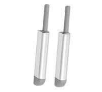 2 Ensembles Rebondeur Poussoir D'armoire Toucher Magnétique Aimants D'armoire Tiroir Magnétique Placard Magnétique Verrous Tactiles Alliage D'aluminium Acier Inoxydable Ferme-porte