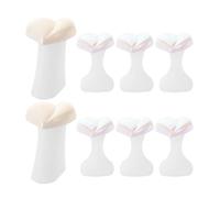 2 Ensembles Séparateurs D’orteils en Silicone Cœur | Souples, Surface Lisse sans Bavure, Faciles à Nettoyer, Gardent Leur Forme, Orteils