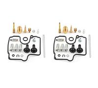 2 ensembles SV 650 moto carburateur voiture reconstruction Kits de réparation joints Jets for Suzuki SV650 SV650S 1999 2000 2001 2002 pièces de rechange