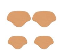 2 ensembles talon réparation subvention collant chaussures trou baskets semelles Patch tampons Anti-usure talons autocollant pour chaussures de sport(Yellow)