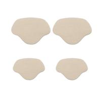 2 ensembles talon réparation subvention collant chaussures trou baskets semelles Patch tampons Anti-usure talons autocollant pour chaussures de sport(Beige)