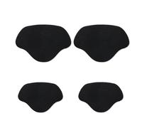 2 ensembles talon réparation subvention collant chaussures trou baskets semelles Patch tampons Anti-usure talons autocollant pour chaussures de sport(Black)