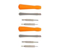 2 Ensembles Tournevis de Réparation de Sonnette Ring, Double | Chromium Vanadium Alloy Steel, Accès Reset Wifi, Charge et Remplacement, pour Sonnette Ring, Orange