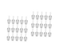 2 Ensembles Tube À Lèvres À Lèvres En Nid D'abeille Vide Tubes Tube De Brillant À Lèvres En Nid D'abeille Récipient Bouteille En Forme De Transparent Plastique 15 Pièces * 2