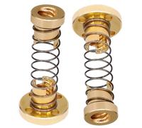 2 Ensembles Vis Mère T8 en Métal pour Imprimante 3d, Moteur Pas | Kit Visserie à Quatre Trous de Fixation, Installation Facile, Entretien Réduit, Usage Maison et Atelier