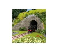 2 Entrées de tunnel, 1 voie - Faller 120576 - HO 1/87