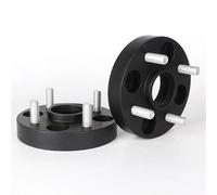 2 entretoises forgées pour Jantes Mazda 2 et 3 entraxe 4x100 Trou Central 54,1 mm Joint de Bride d'adaptation Inclus (2 pièces de 60 mm et 2 pièces de 50 mm).