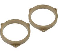 2 Entretoises Haut-Parleur Bois MDF 165mm - impregnees / vernies - Avensis Corolla Yaris