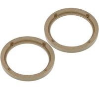 2 Entretoises Haut-Parleur Bois MDF 165mm - impregnees / vernies - Clio