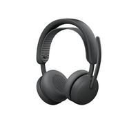 2 ES for Business - Micro-casque - sur-oreille - Bluetooth - sans fil, filaire - Suppresseur de bruit actif - USB-C - graphite - Certifié pour