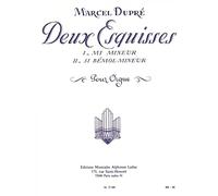 2 ESQUISSES OP41 N01 EN MI MINEUR/N02 EN SI BEMOL MINEUR/ORGUE