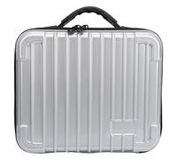 2 Étui de transport étanche et résistant aux chocs, sac de rangement portable pour appareil photo de voyage, étui en plastique durable, matériau EVA noir 26 x 22 x 9 cm (Doublure de valise noire)