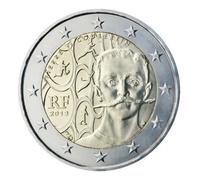 2 euros commémorative France 2013 - Pierre de Coubertin.