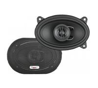 Excalibur X462 Haut-Parleurs Voiture 4x6 Pouces - Enceintes Coaxiales 2 Voies 10x15 cm - Kit Audio Auto Universel Remplacement Porte ou Tableau de Bord - Son Stéréo 4 Ohm Paire Noir