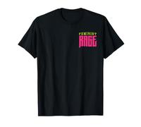 (2 Faces) Femme d'une certaine Rage féministe de Rage T-Shirt