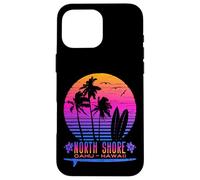 2 Faces North Shore Oahu - Style Surf hawaïen Coque pour iPhone 16 Pro Max