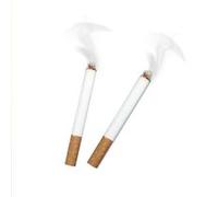 2 Fausses Cigarettes Effet Fumée Farce Et Attrape Multicolore
