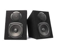 Fenton DMS40 - Paire d’enceintes monitoring, 2 x 100 Watts, haut-parleurs passifs, enceintes idéales pour DJ amateurs et professionnels
