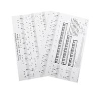 2 Feuilles Autocollant 88 61 54 Touches pour Clavier de Piano | Pvc, Facile à Poser Retirer sans Résidu, Anti-sueur, Résistant à L'usure