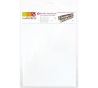 2 feuilles plastique semi-rigides pour chocolat - ScrapCooking Transparent G