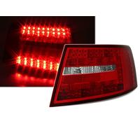 2 FEUX ARRIERE LED POUR AUDI A6 4F DE 04/2004 A 06/2008 AVEC PRISE 6 PIN
