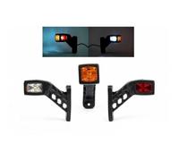 2 Feux de de Gabarit LED 12V-24V Rouge Orange Blanc Position Latéraux Camion Remorque Agricole Utilitaire