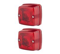 2 Feux De Frein Droits P21W Halogène Rouge HELLA Compatible Avec Notamment IVECO