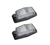 2 Feux de Pénétration LED 12V-24V Blanc Feu à éclats Flash Clignotant Stroboscopique Éclairage d'Urgence Lumière de Secours Calandre pour Camion Poids Lourds Utilitaire Véhicule Industriel