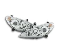 2 FEUX PHARE AVANT ANGEL EYES LED PEUGEOT 307