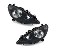 2 FEUX PHARE AVANT NOIR PEUGEOT 307 PHASE 1 BERLINE SW ET CC 2001 A 06/2005