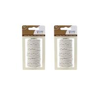 2 ficelle coton pour macramé 10 m - Beige -