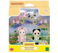 Sylvanian Families Le duo des bébés en habits de pluie