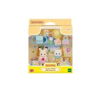 2 Figurines Sylvian Families Le duo des bébés en promenade Multicolore E