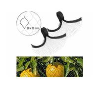 Royal Gardineer : 2 filets de protection anti-oiseaux à mailles 28 x 28 mm G