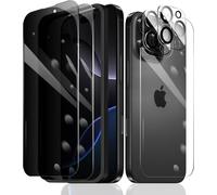 2×Film Protection D'écran Pour Iphone 14 Plus + 2×Protection Camera Objectif Arriere Appareil Photo + 2×Arrière Verre Trempé, Vitre Protecteur Accessoires, Hd Dureté 9h Glass, Compatible Coque