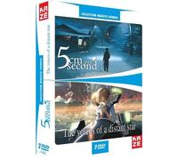 Coffret 2 films Makoto Shinkai : 5 Centimeters per Second + The Voices of a Distant Star – DVD