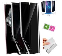 2 Films Hydrogel Anti-Espion pour Realme C30s - installation facile sans bulles