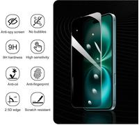 2 Films Protecteurs D'écran De Confidentialité Pour Iphone 15/16 + 1 Cadre D'installation, Film En Verre Trempé Anti-Espion, Dureté 9h, Installation Facile, Protection Privée Contre Les Chocs