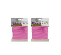 2 fils à tricotin 5 mm x 5 m - fuchsia