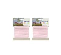 2 fils à tricotin 5 mm x 5 m - rose