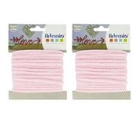 2 fils à tricotin 5 mm x 5 m - rose Rose
