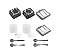2 Filters&2 Dust Base Filters&2 Foam Filters&4 Side Brushes