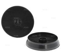 Filtres à charbon pour hotte de cuisine SOGELUX ACK62259 - Lot de 2 - Diamètre 148mm - Epaisseur 32mm
